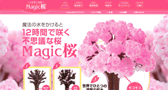 Desktop Screenshot of magicsakura.jp